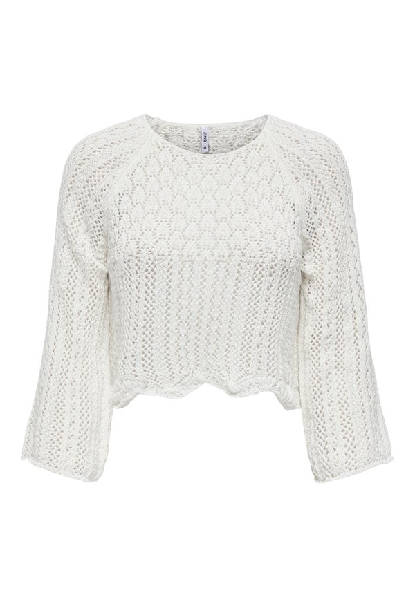 ONLNOLA LIFE PULLOVER - Jumper - cloud dancer2