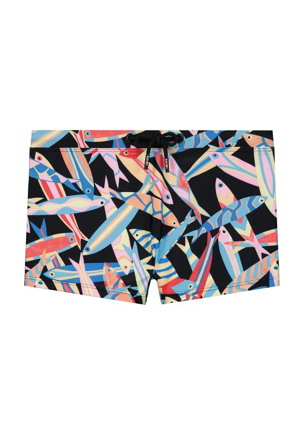 Badeshorts - multicolour fish