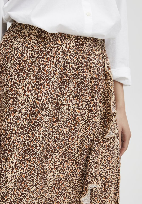 BYMmjoella - A-line skirt - iced coffee mix3