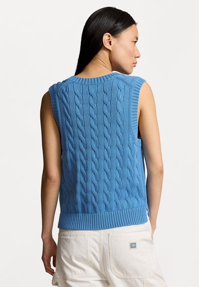 Polo Ralph Lauren SLEEVELESS - Neule - blue orbit