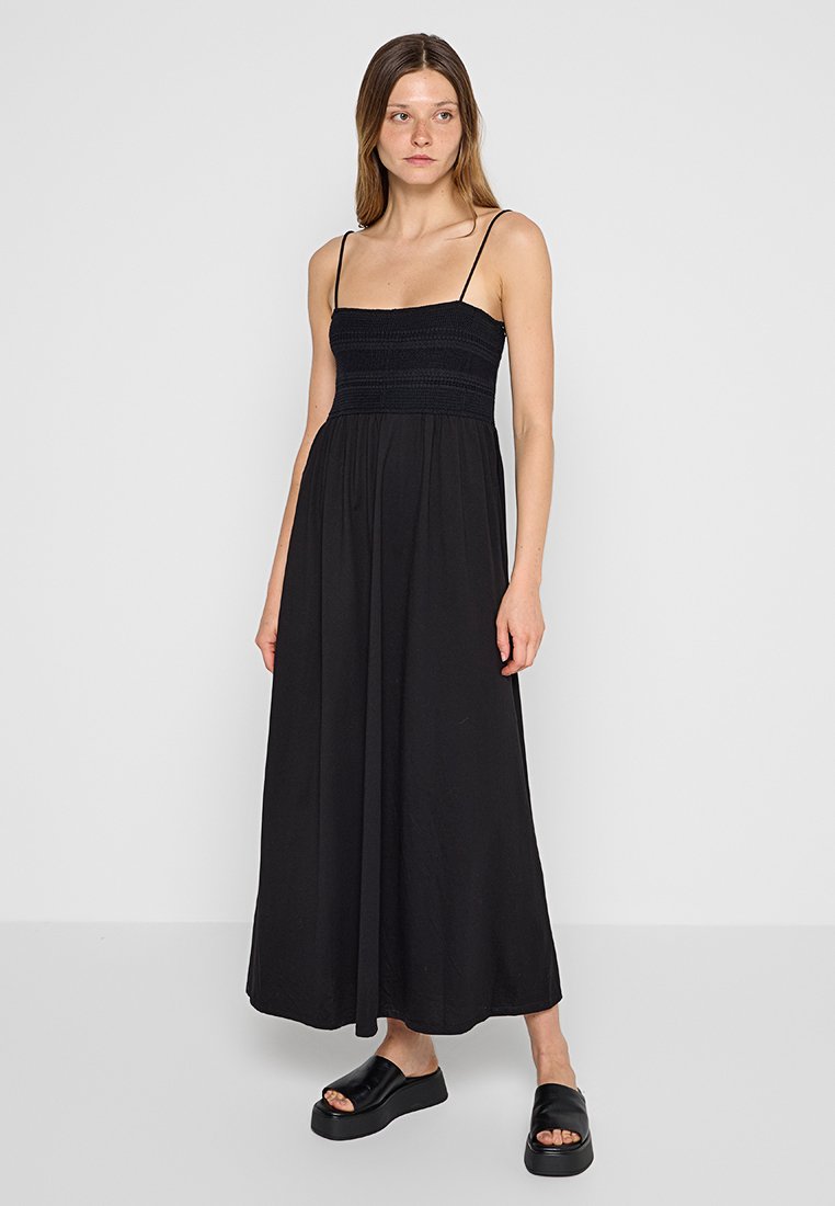 Mango Maxi-jurk zwart Mango Maxi-jurk zwart