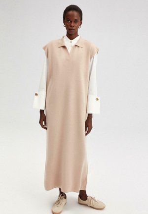 Jumper dress - stone