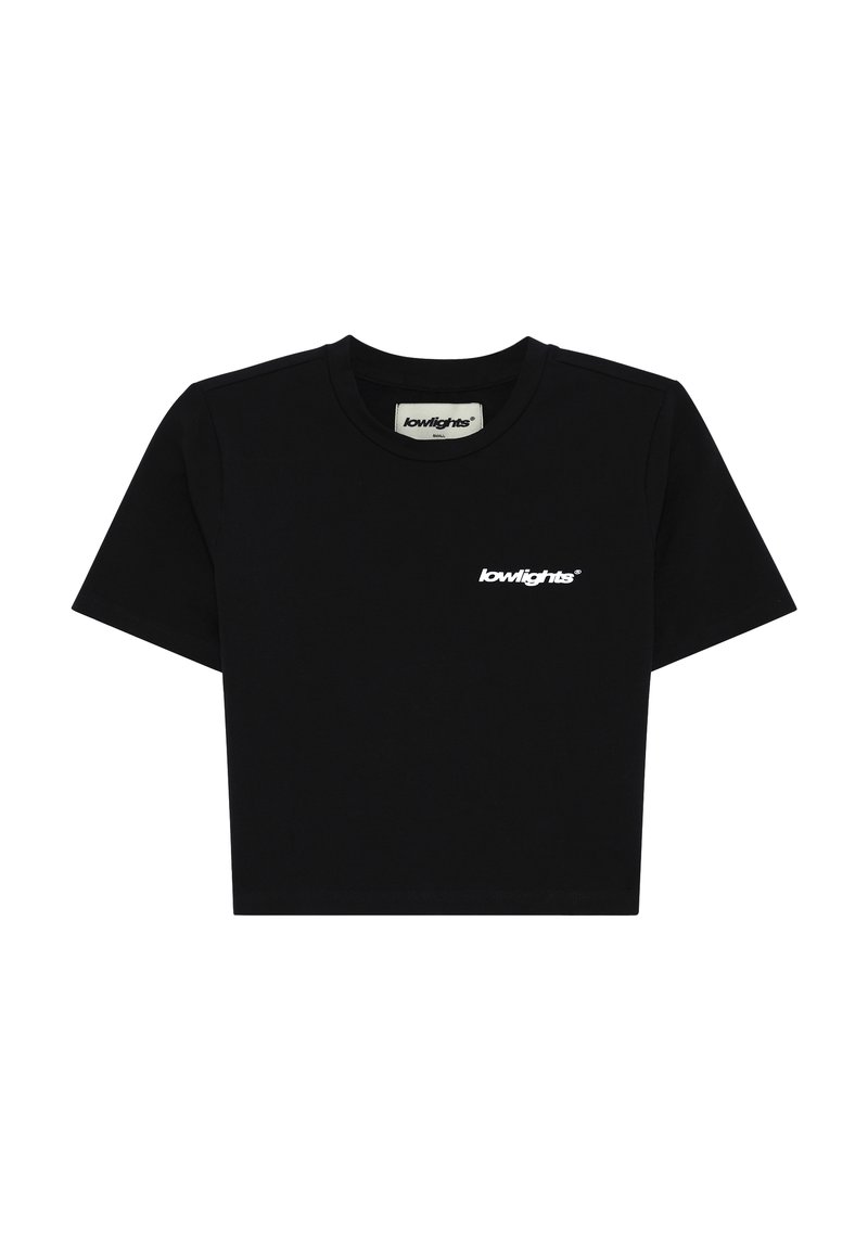 LOW LIGHTS STUDIOS® T-shirt basic zwart