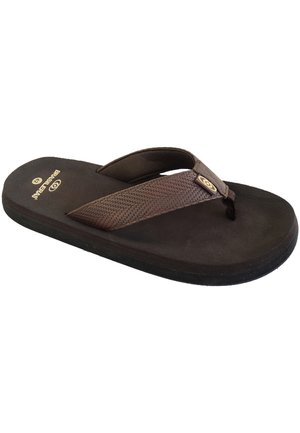 T-bar sandals - brown
