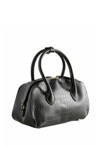 HANDHELD SHOPPER - Shopper - black croc effect
