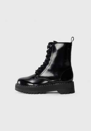 BRUCIAN - Lace-up ankle boots - black