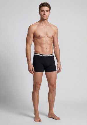 TOM TAILOR, TOM TAILOR LONG-PANTS 3ER PACK - Boxer briefs - schwarz-dunkel-uni
