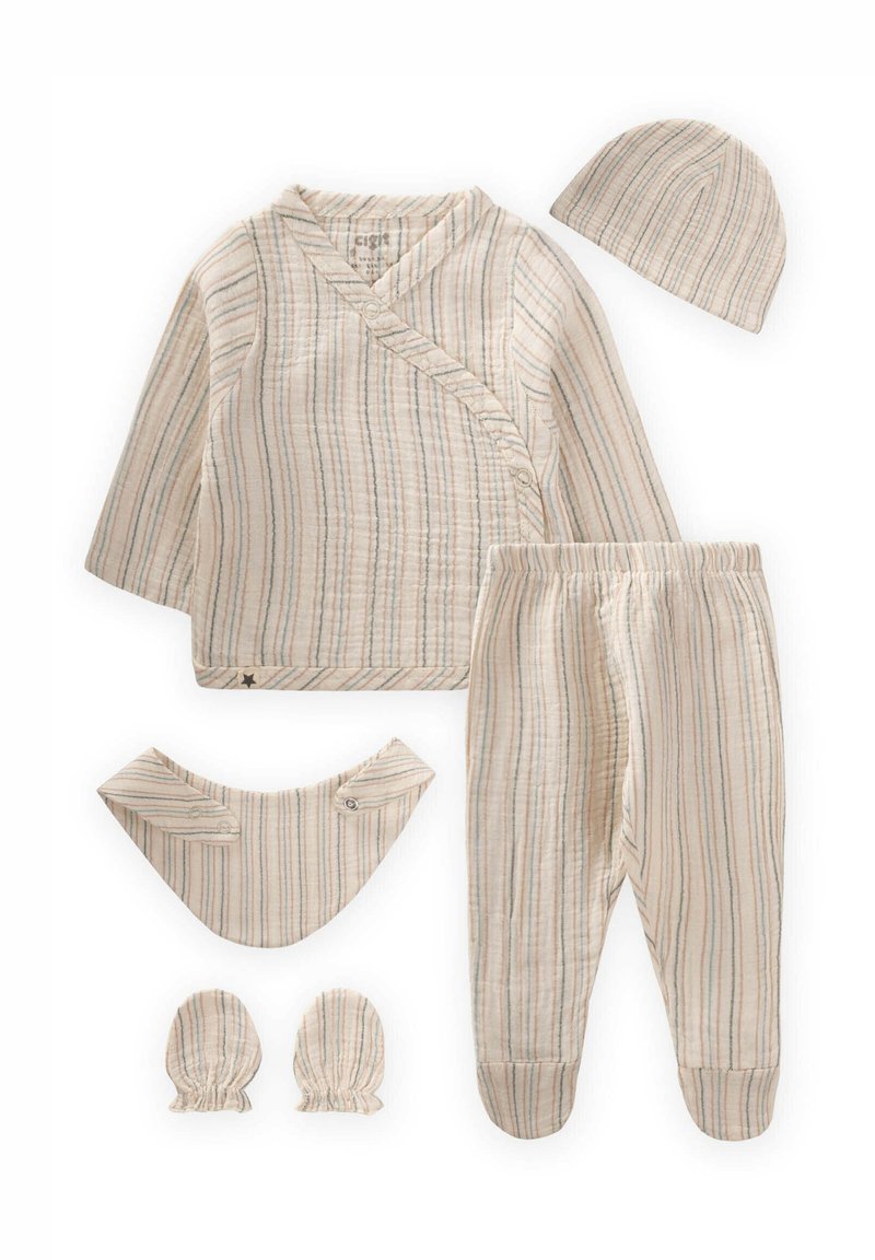 Cigit HOSPITAL OUTLET SET - Darčeky pre bábätká - beige