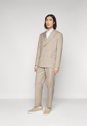 THE FASHION SUIT PEAK RELAXED FIT - Ülikond - brown