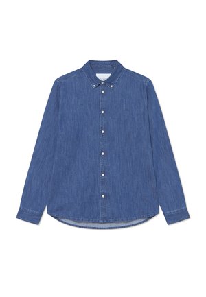 KONRAD - Overhemd - medium indigo wash