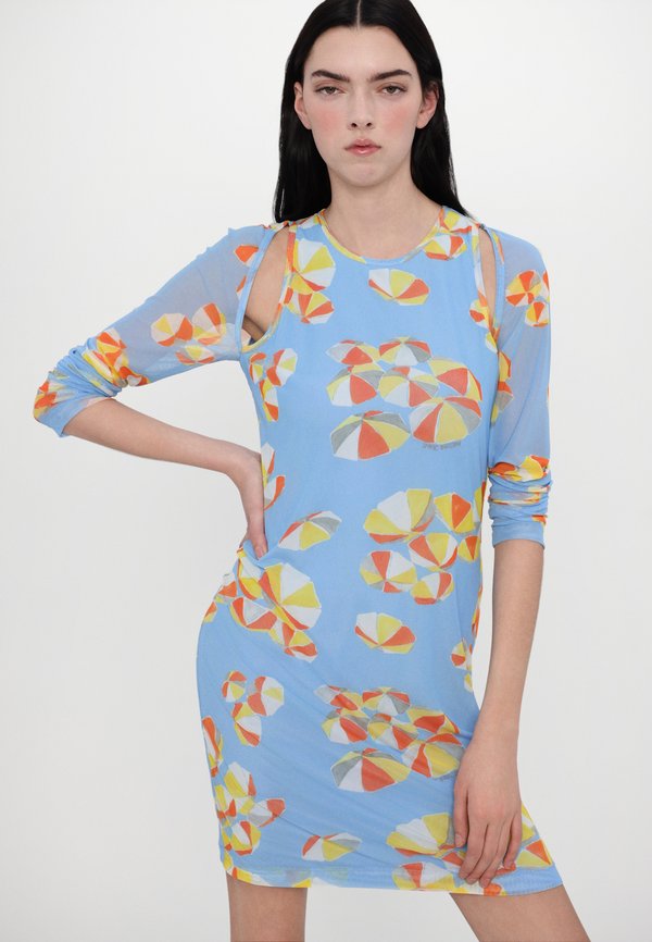 BEACH UMBRELLAS PRINT - Day dress3