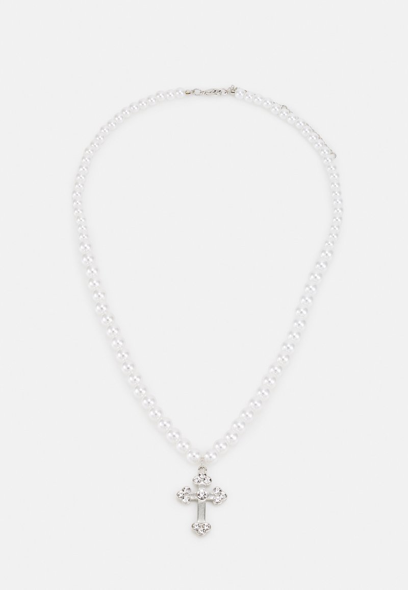 Souls CROSS PENDANT NECKLACE UNISEX Collana silver