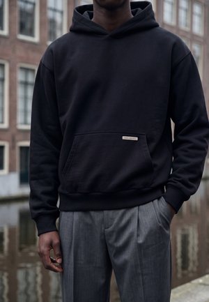 Dropsize, SUPER HEAVY BLANK - Sweat à capuche - black