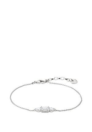 MIT FUNKELNDEN STEINEN BOLD ELEGANCE - Armband - silberfarben weiß