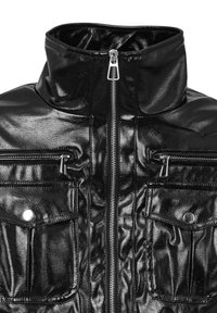 Calliope EFFETTO - Giacca in similpelle - nero