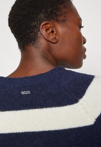 BOSS FEBISAN - Jumper - black/white