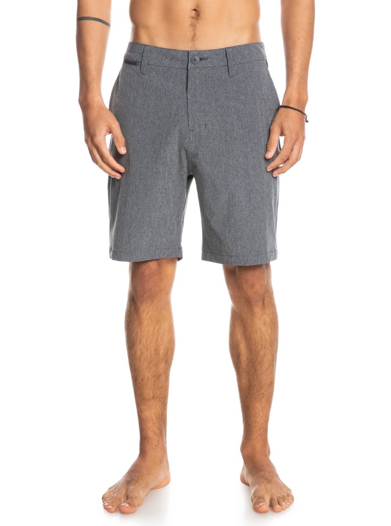 Herren Shirts | Quiksilver UNION HEATHER AMPHIBIEN kurze Sporthose black/schwarz - FQ45493 Herren Shirts | Quiksilver UNION HEATHER AMPHIBIEN kurze Sporthose black/schwarz - FQ45493
