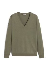 Unausgewählt, olive