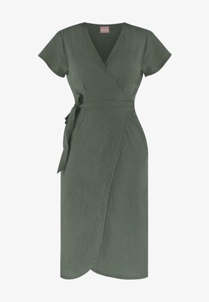 Normani MUSSELIN - Freizeitkleid - anthrazit