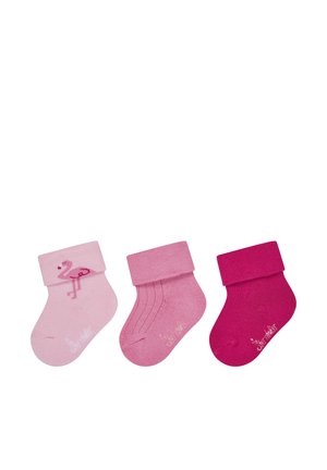 SOCKEN 3ER-PACK FLAMINGO - Socks - rosa rosé