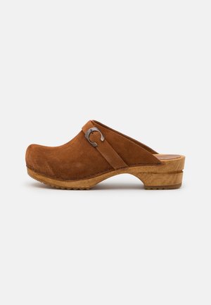 Sanita HEDI OPEN - Clogs - cognac