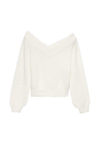 PURL CROPPED - Pulover - beige