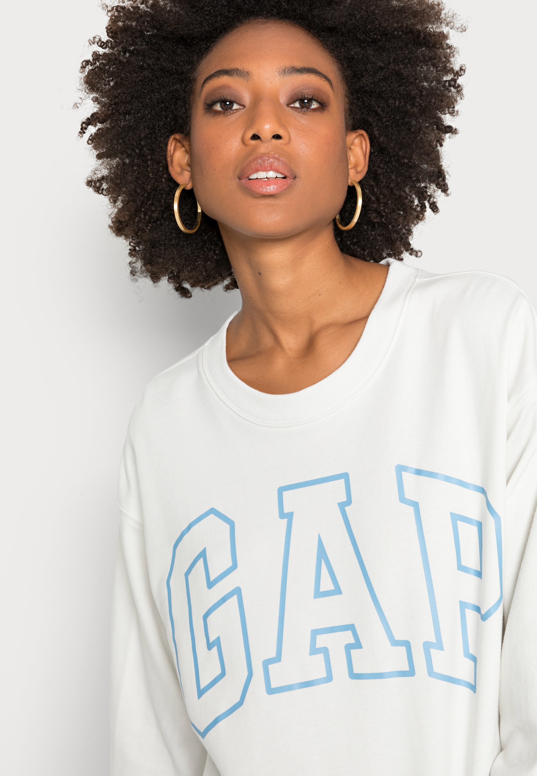 GAP LOGO CREW - Sudadera - carls stone/gris - Zalando.es