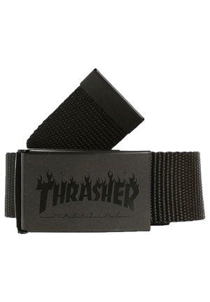 Thrasher, FLAME BOTTLE - Cinturón - black