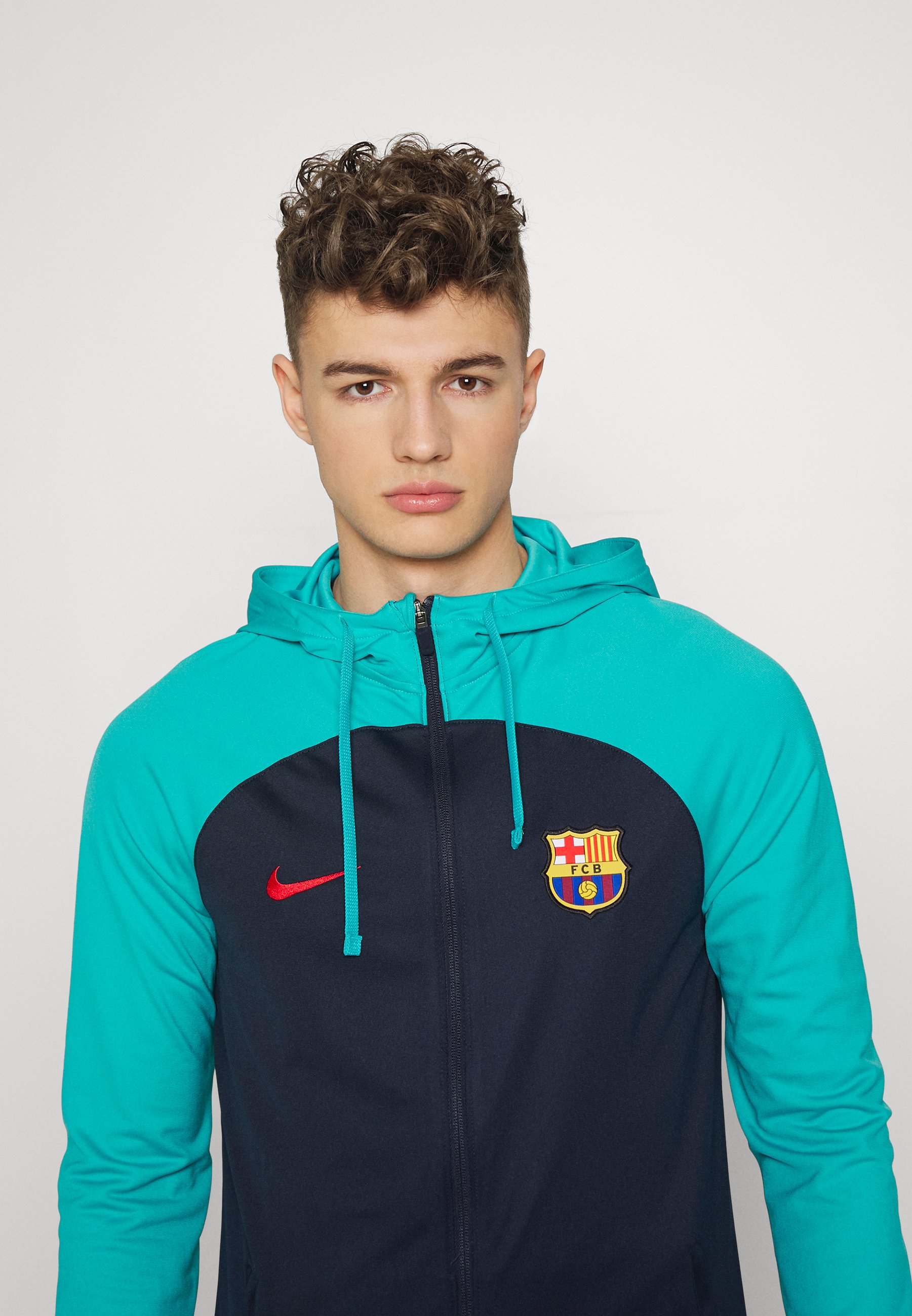 Nike Performance FC BARCELONA STRIKE HOODED TRACK SUIT - Chándal