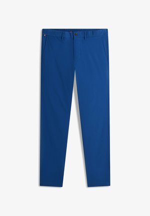 Tommy Hilfiger, TOMMY HILFIGER HARLEM LIGHTWEIGHT TAPERED LEG CHINOS, niebieski denim