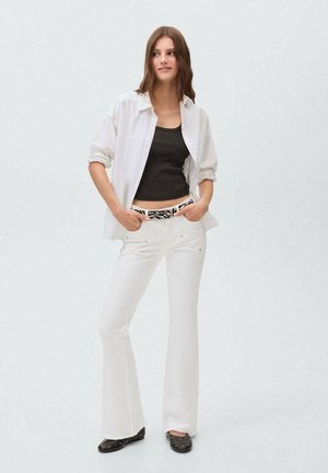 Jeans bootcut - off-white