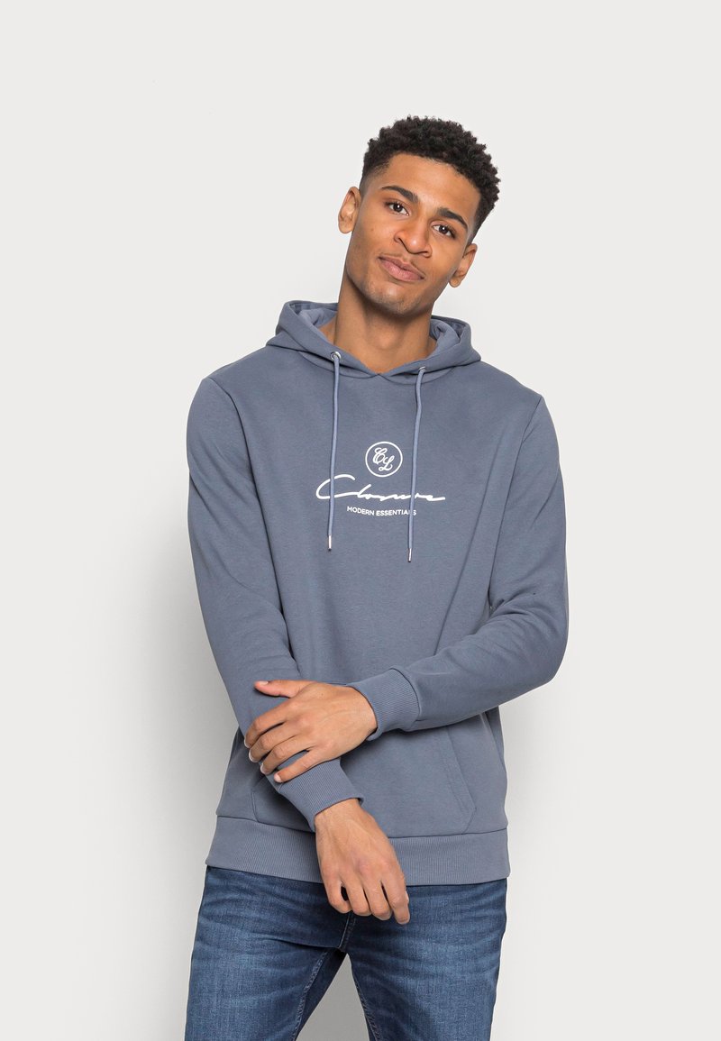CLOSURE London SIGNUM HOODY - Camisola - slate