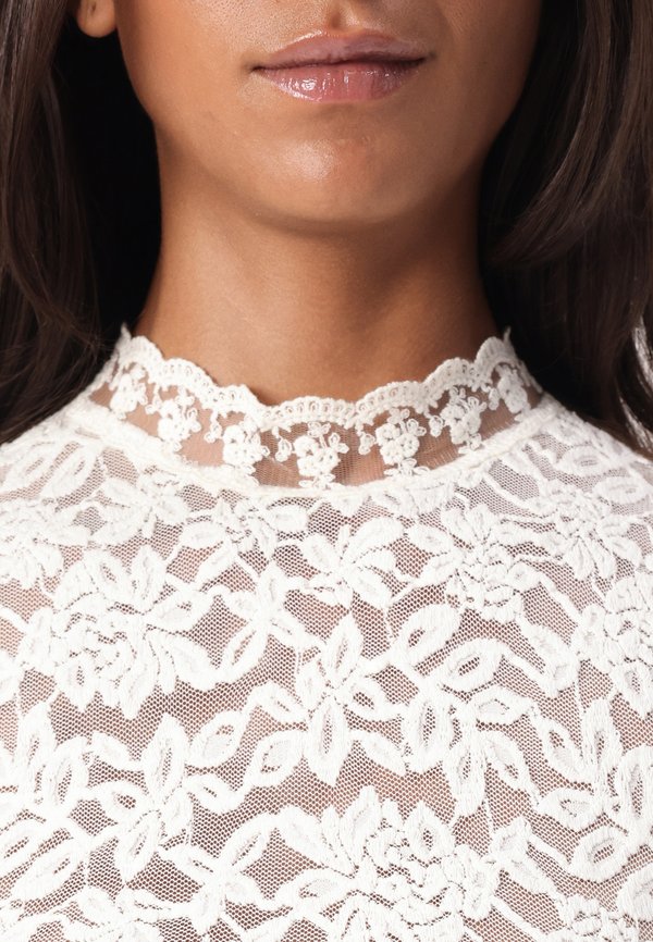 DELICIA CAPSLEEVE REGULAR T NECK - Print T-shirt - ivory3