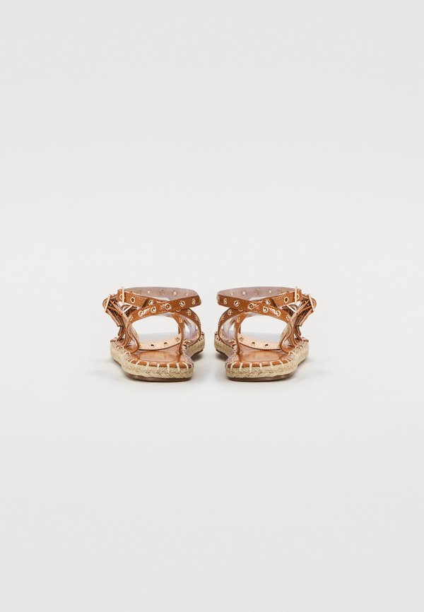 TANYA - Ankle cuff sandals - tan2