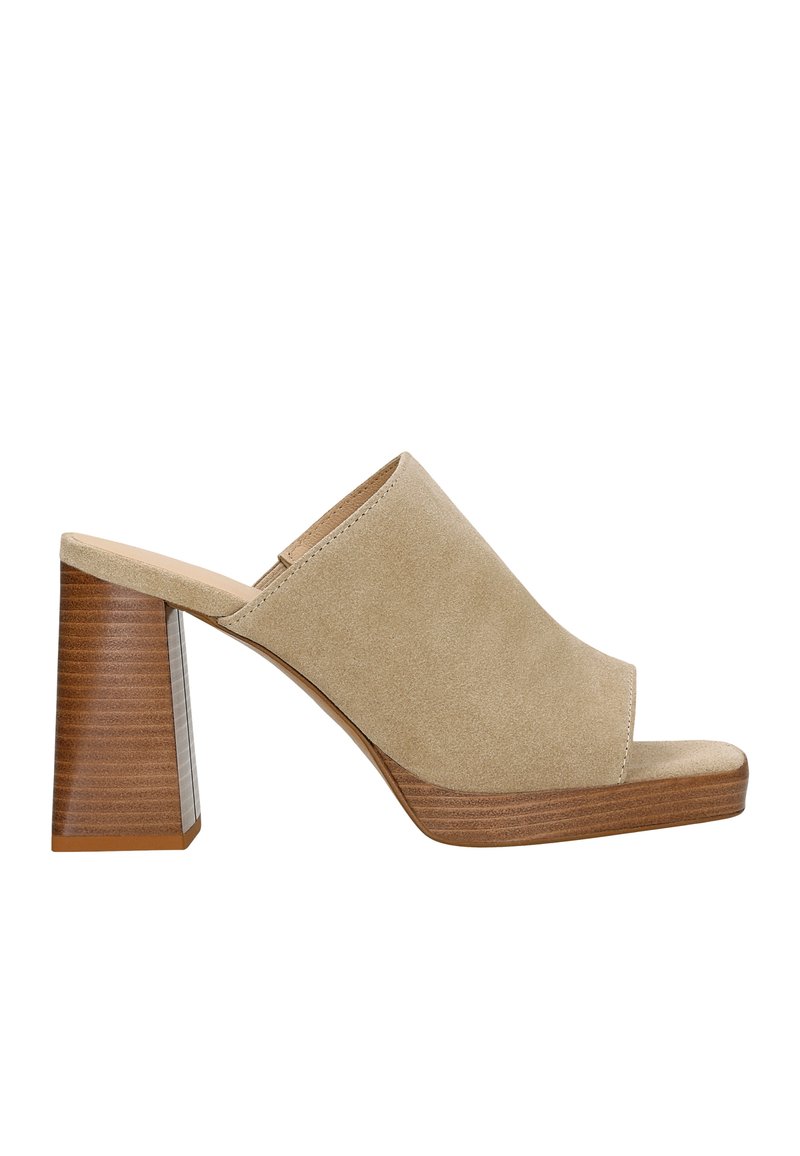 Wojas Ciabattine con tacco - beige