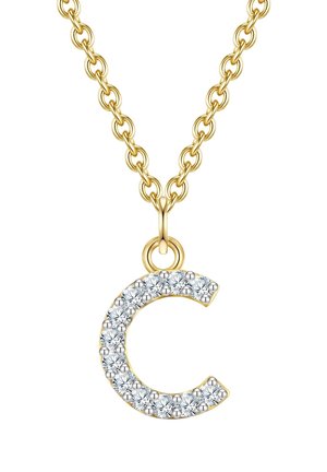 BUCHSTABE C - Halskette - gold-coloured