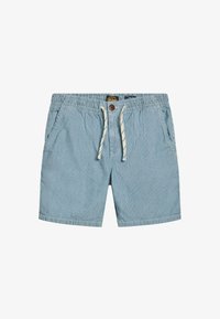 Non sélectionné, washed indigo chalk stripe