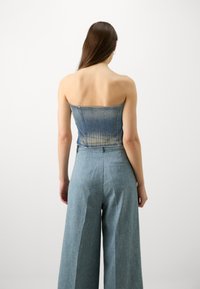 Diesel DE VILLE - Top - blue denim