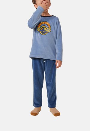Petit Bateau, PRINT - Pyjama set - dark blue/blue