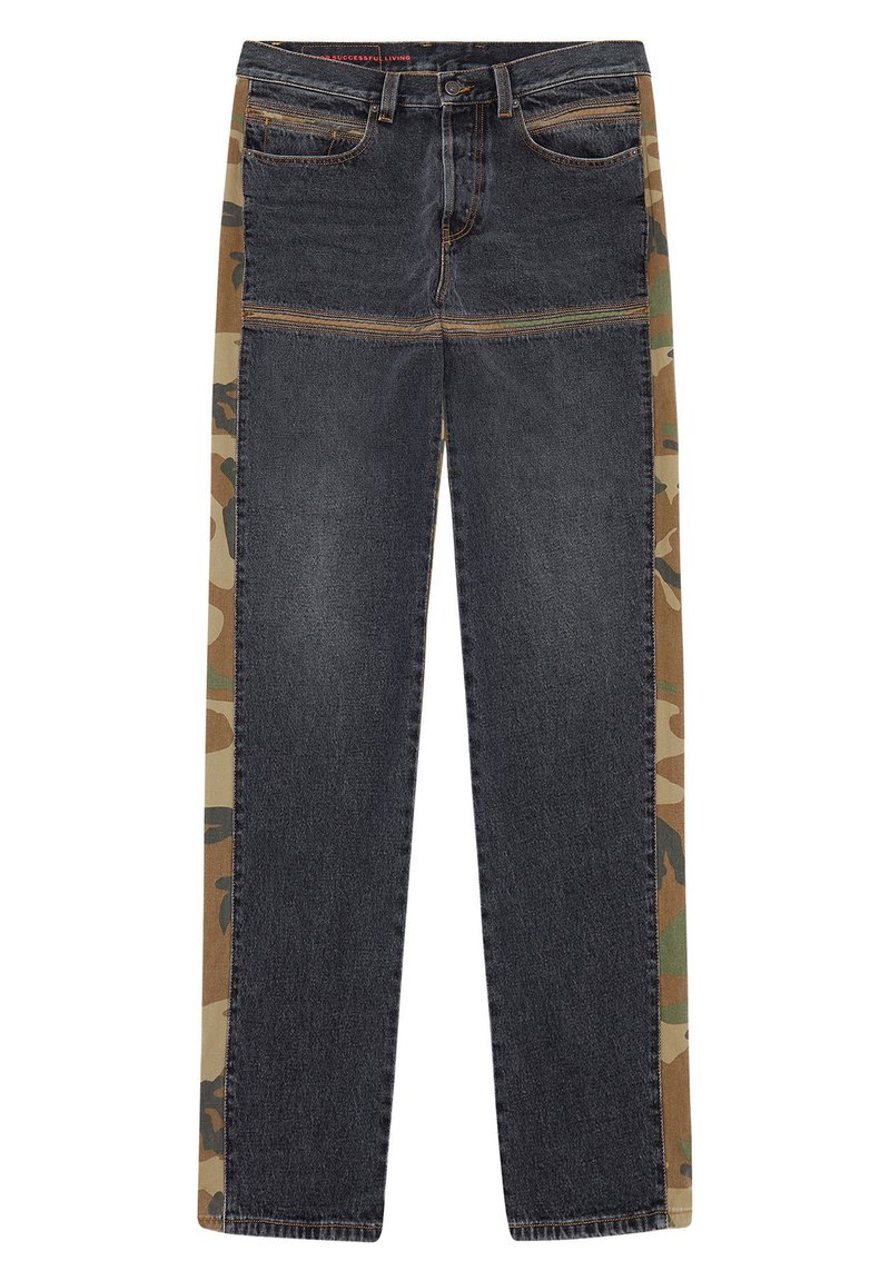 Diesel Straight leg jeans zwart Diesel Straight leg jeans zwart