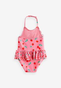 Next Badedragt - red pink cherry