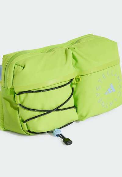 adidas by Stella McCartney Bum bag - semi solar slime   glow blue   lucid blue