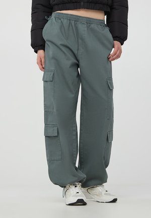 Terranova PARACHUTE  - Pantaloni cargo - verde scuro