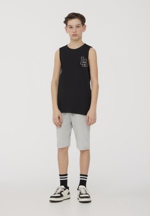 Terranova, PACK OF 2 TANK  - Top - 2x Black