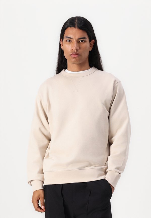 SLHRELAXLUKE CREW NECK - Sweatshirt - oatmeal4