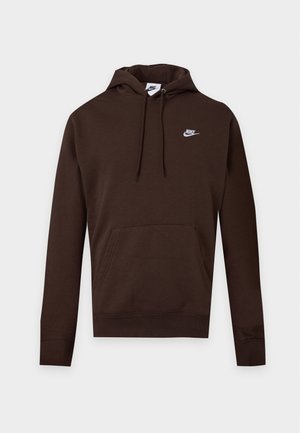 Nike Sportswear, M NK CLUB BB PO HOODIE - Sweat à capuche - baroque brown/white