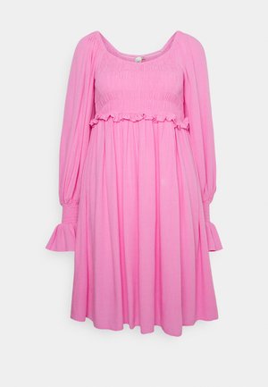 YAS YASMEZA SMOCK DRESS - Dnevna haljina - pink