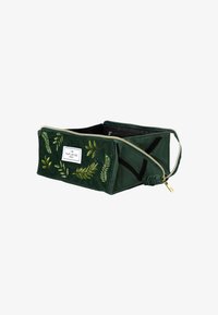 The Flat Lay Co. MARSHMALLOW FLAT LAY MAKEUP BOX BAG - Trousse - green leaves