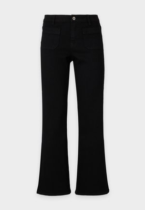 ONLY Petite, ONLWAUW  - Τζιν καμπάνα - black denim