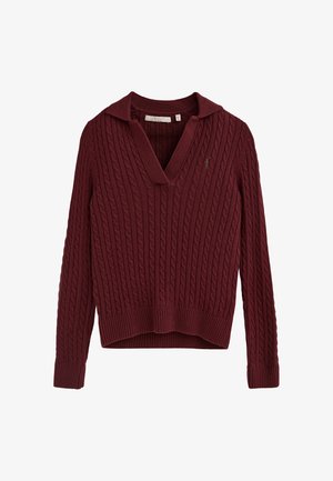 Polo Club, REGULAR FIT, bordowy